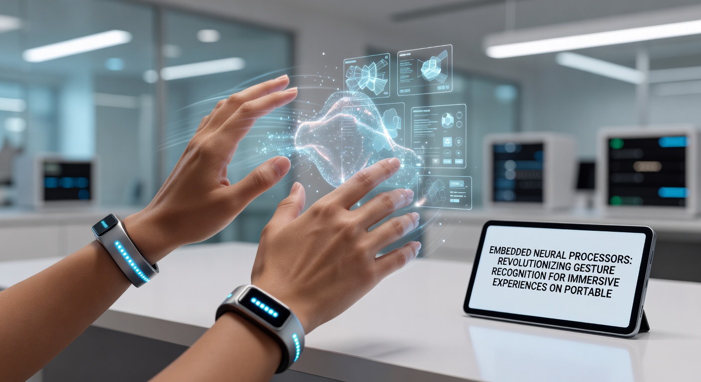 Developer testing gesture recognition on a portable console in a simulated immersive environment