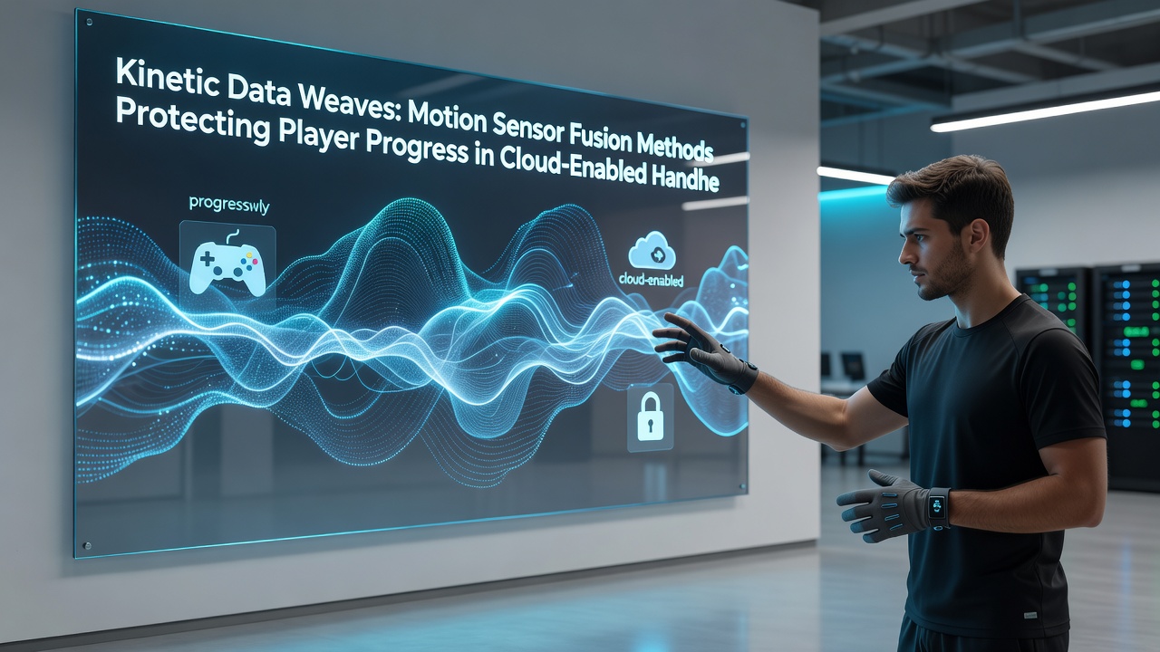 Cloud tournament interface displaying protected player progress secured by motion sensor fusion