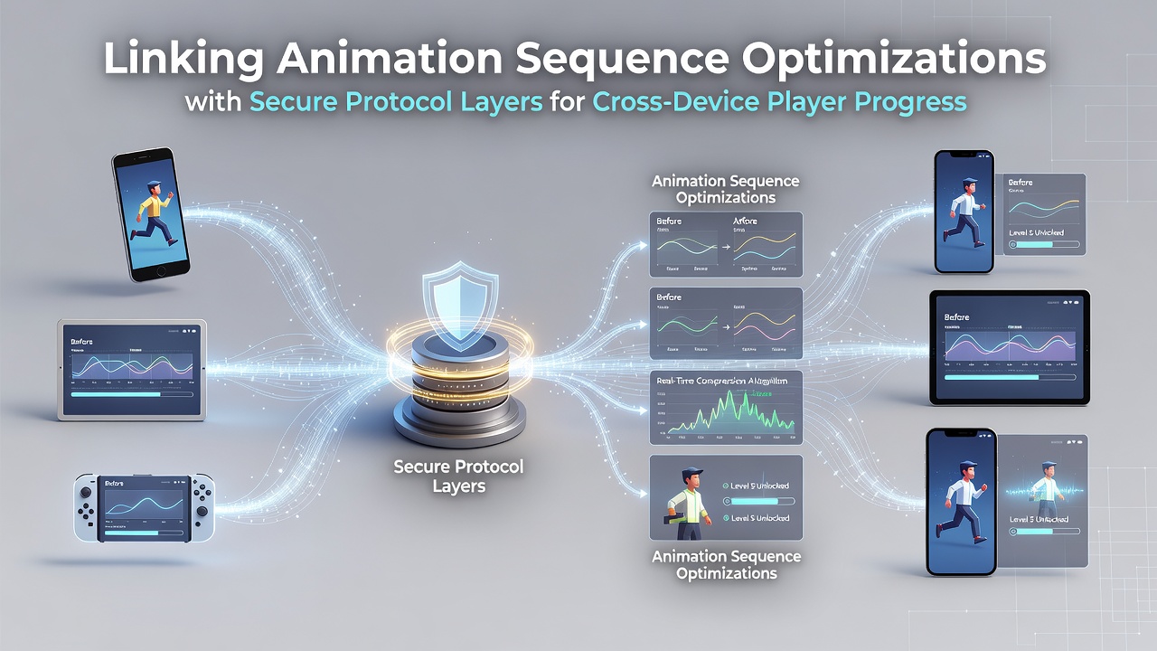 Secure cross-device sync of player progression in esports cloud systems