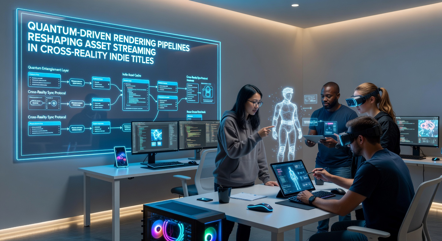 Indie developers testing quantum-optimized asset streaming across XR devices