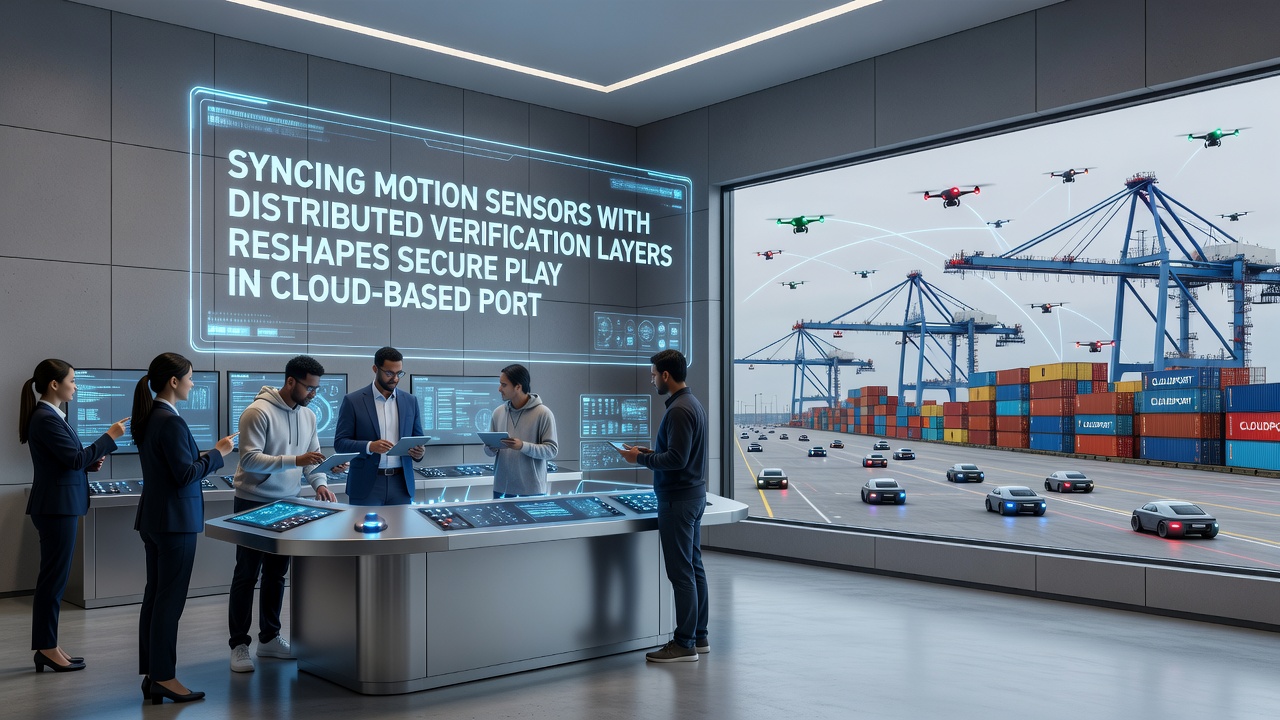 Distributed verification process syncing sensor data in a portable cloud competition environment