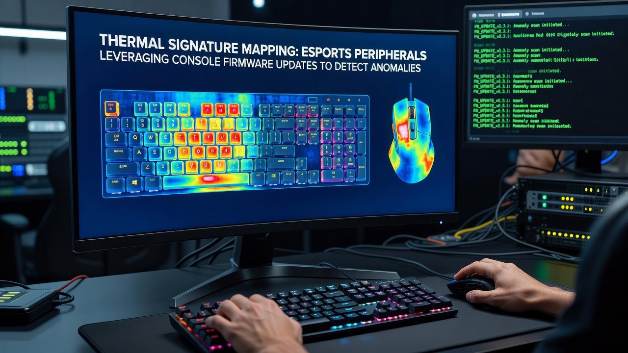 Cloud server dashboard displaying thermal anomaly alerts linked to peripheral data streams